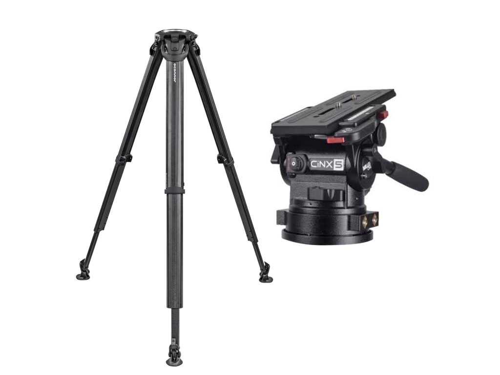 Miller CINX 5 Tripod + O’Connor Flowtech 100