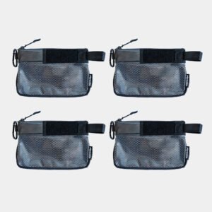 Piccolo Bundle One - four Small Pouches, angled view